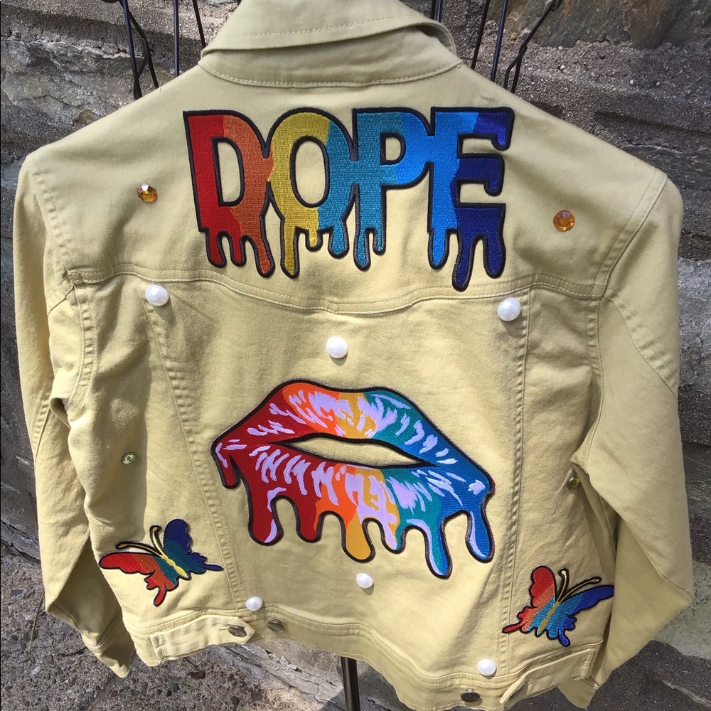 Custom Made Jean Jacket (Made By Me)